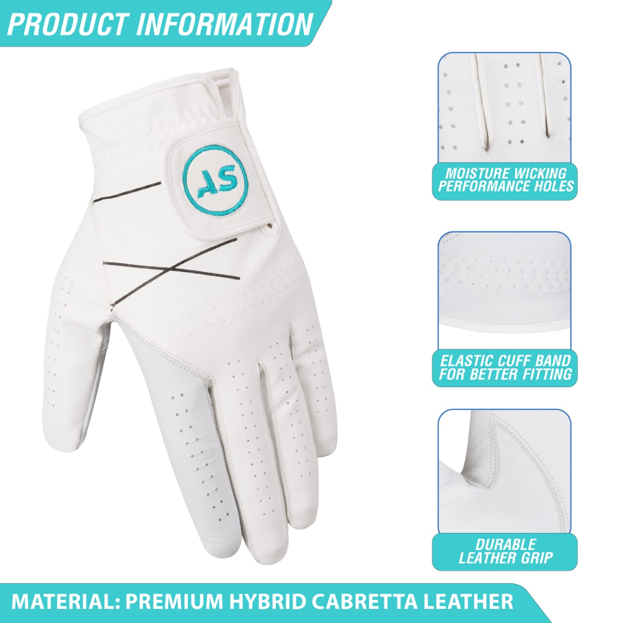 Power Precision Golf Glove
